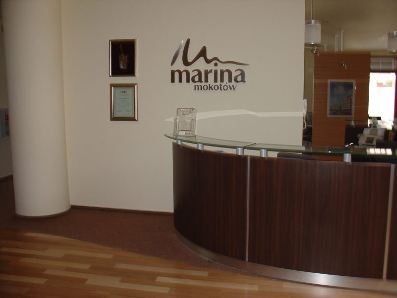 Sales office at the residential development Marina Mokotów — photo 2